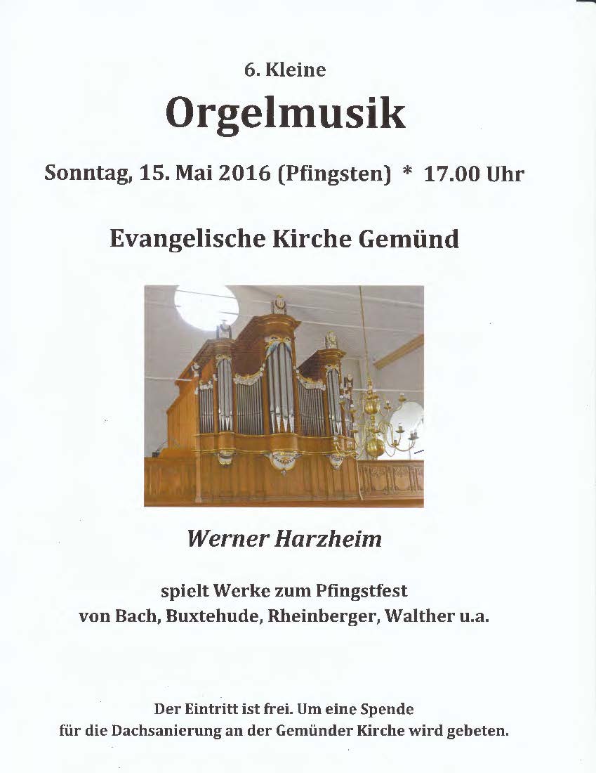 160515 kl Orgelmusik